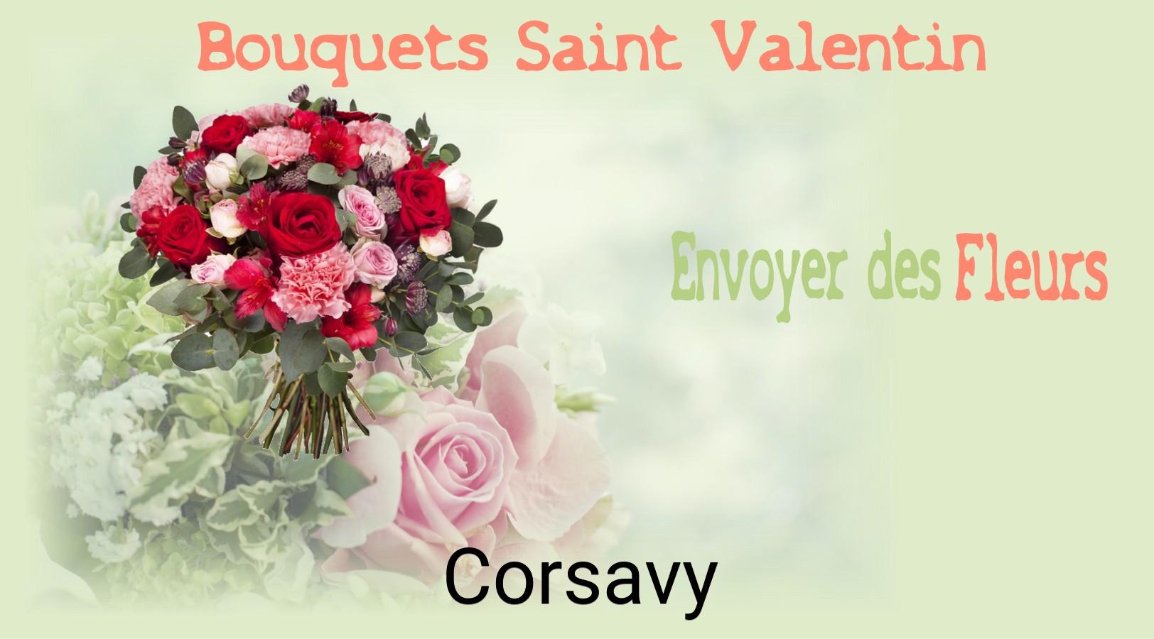 Roses de Saint-Valentin livrées à Corsavy